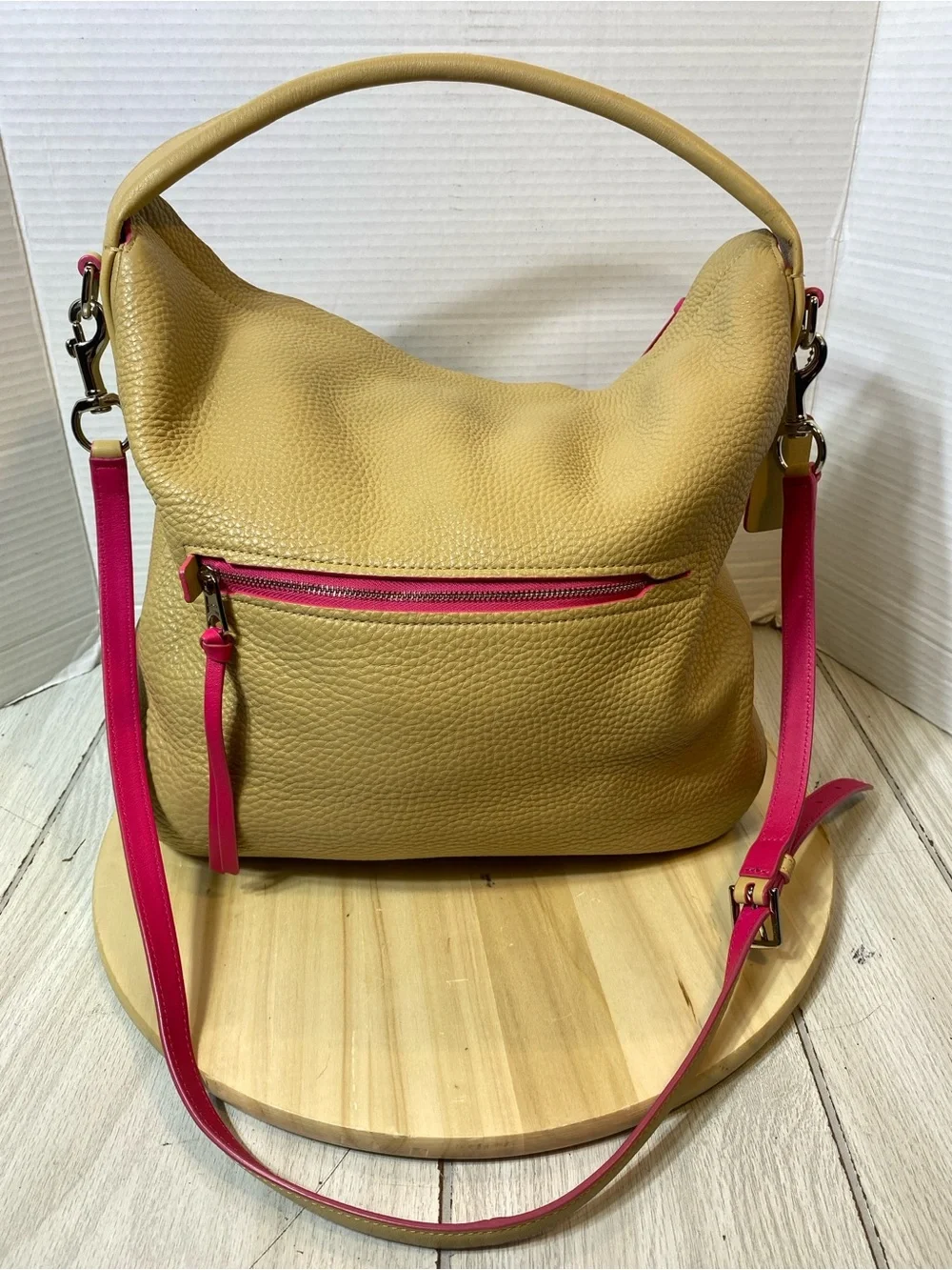 Coach BLEECKER PEBBLED LEATHER SULLIVAN HOBO Purse Bag (COACH F31624)